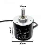 ENCODER INCREMENTAL ROTATIVO 400 PULSOS E6B2-CWZ6C - Foto 7