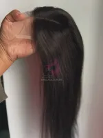 Top closure humana 10x10 cabelo  brasileiro  55 cm  - Foto 14