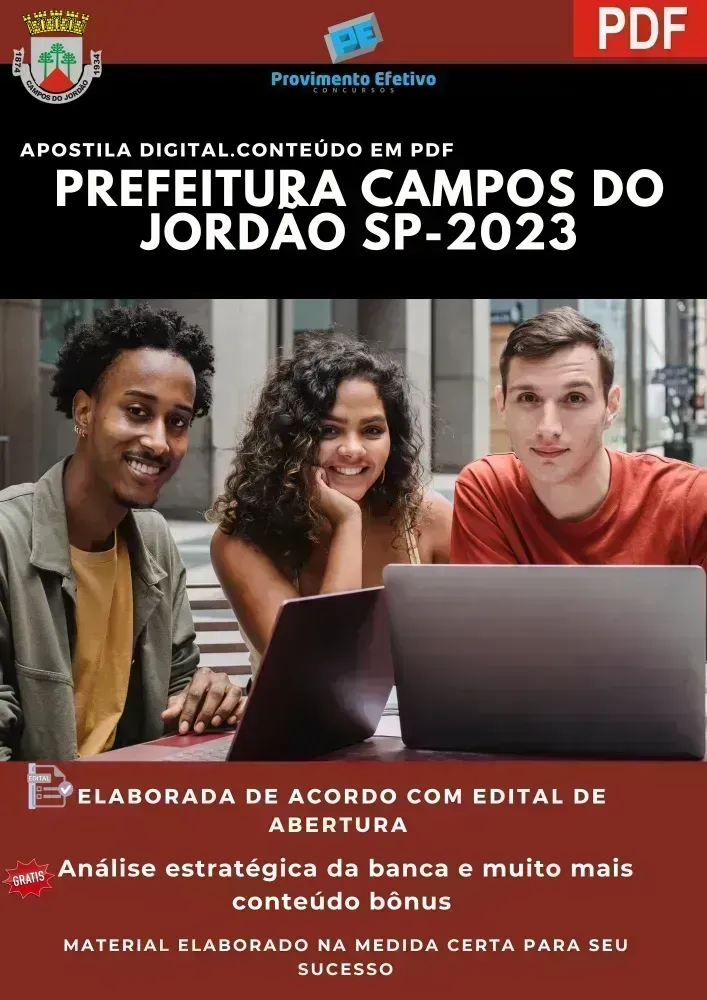Apostila Pref Campos do Jordão SP Terapeuta Ocupacional 2023