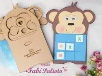 G1.400  Gabarito de Moldes em MDF  Coleção Meu Jogo da Velha - Foto 3