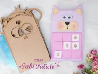 G1.400  Gabarito de Moldes em MDF  Coleção Meu Jogo da Velha - Foto 11