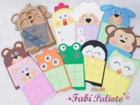 G1.400  Gabarito de Moldes em MDF  Coleção Meu Jogo da Velha - Foto 13