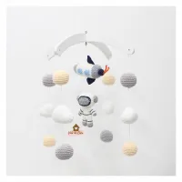 Móbile Astronauta - Foguete + Nuvens + Bolinhas - Foto 3