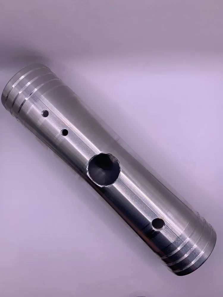 Tubo de Pressurização Longo com Furos 200mm x 2" 