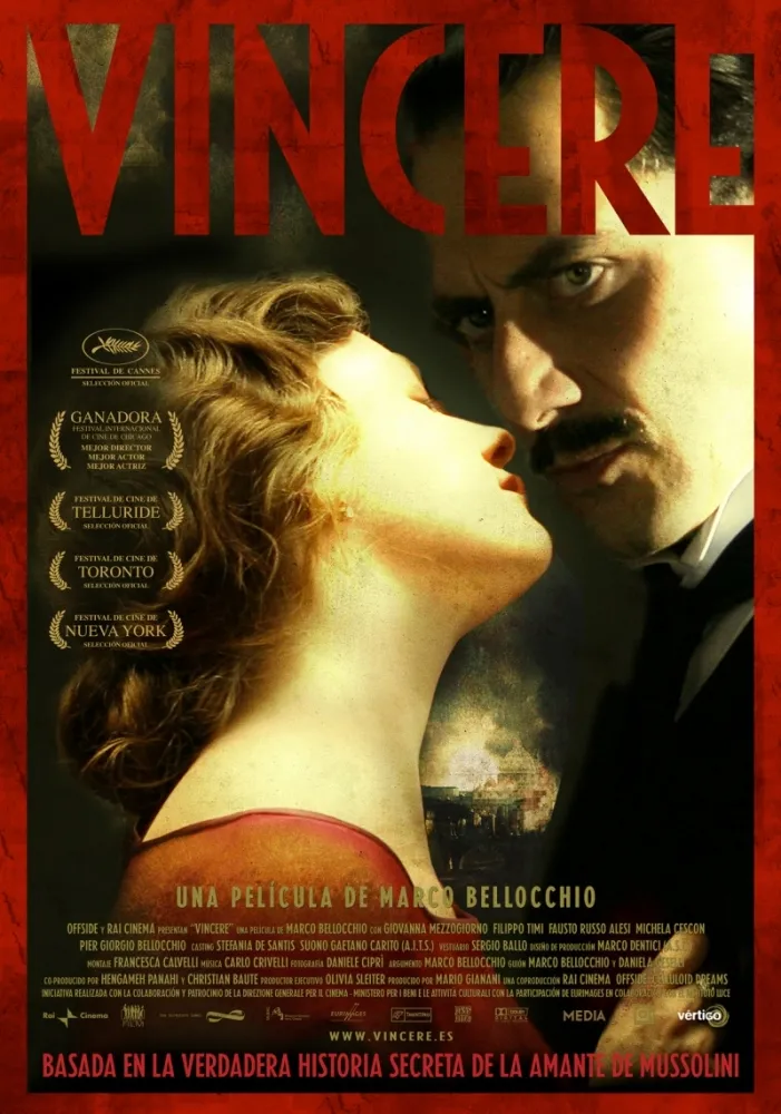 Vencer (2009) Marco Bellocchio DVD - legendas em português Imagem
