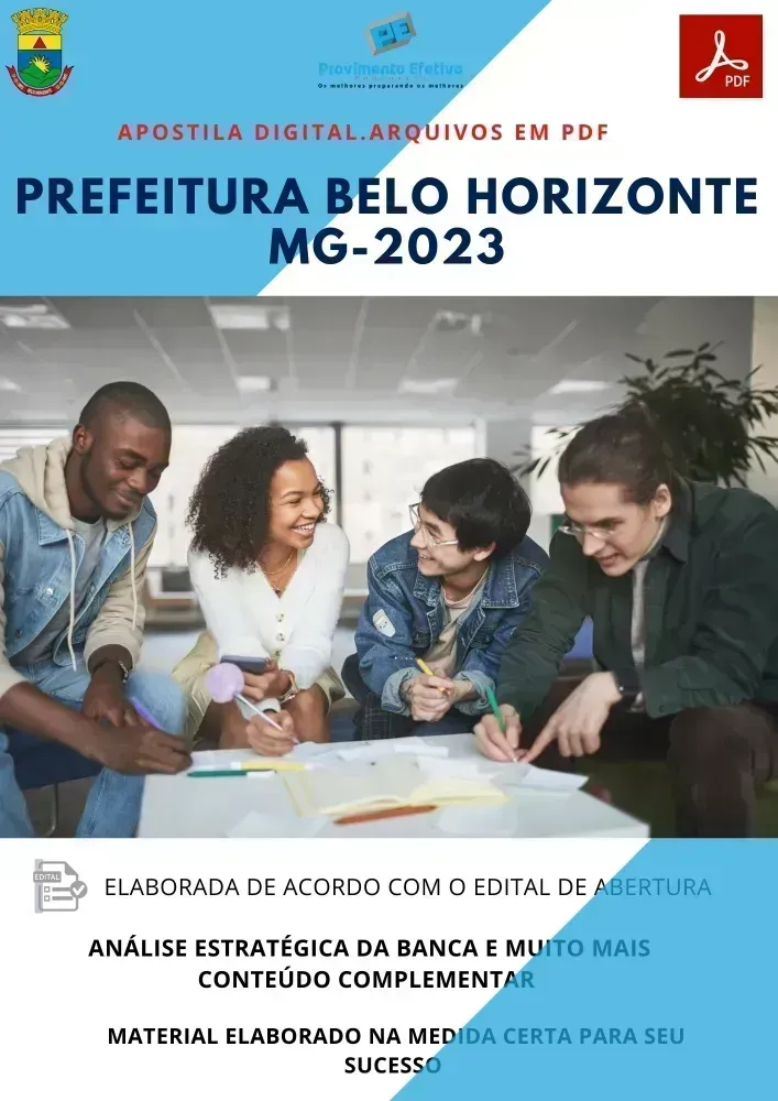 Apostila BH Belo Horizonte 2023 cargo QUÍMICA