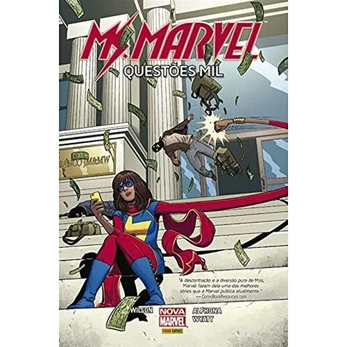 MISS MARVEL QUESTOES MIL MARVEL PANINI VOLUME 1 (PRODUTO USADO - MUITO BOM)