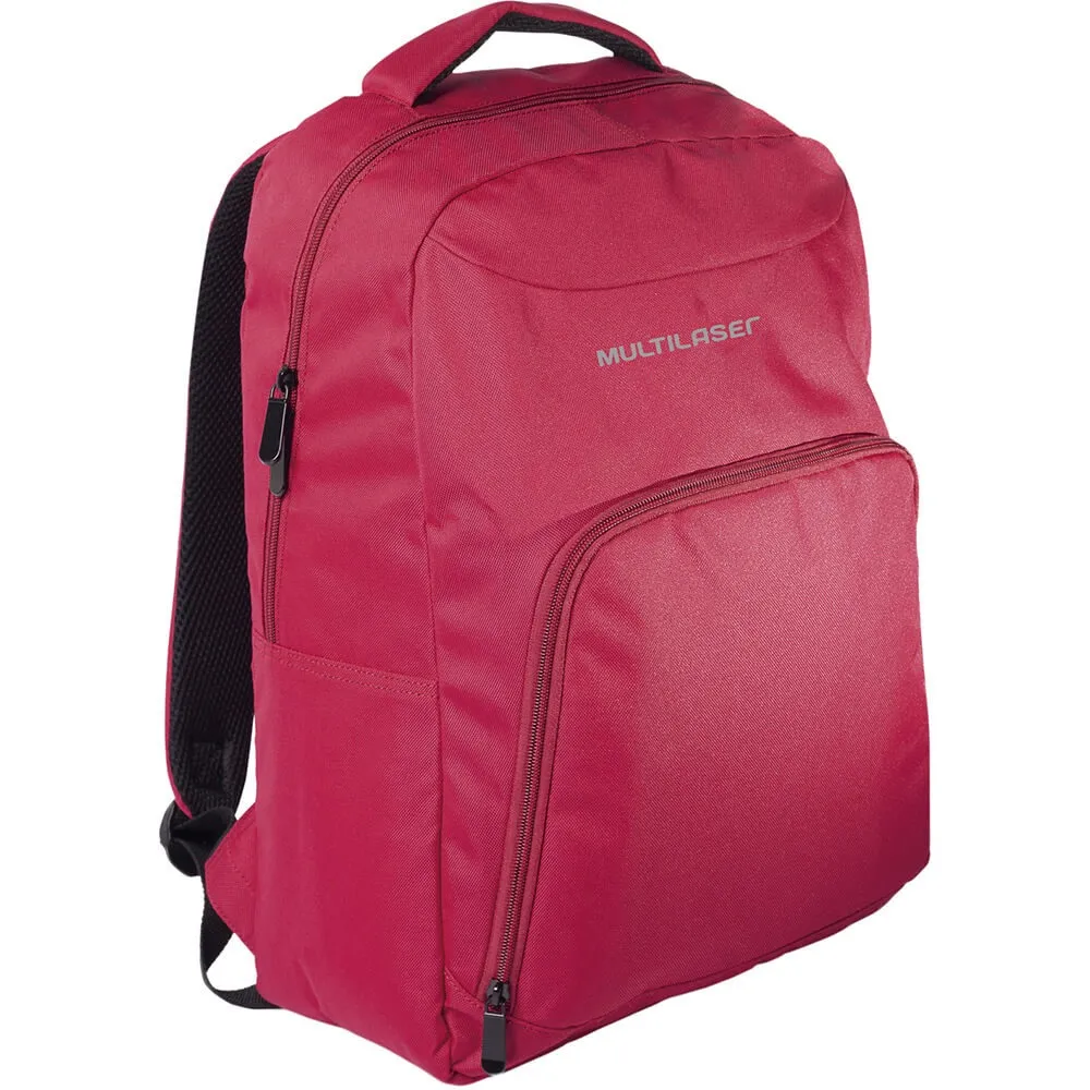 Mochila para Notebook Multilaser Vermelha 15.6 Imagem