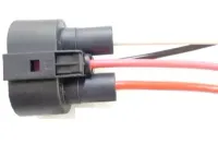 Conector Plug Chicote 04 Vias do Eletroventilador VW New Beatle Jetta Amarok  TC 1198 - Foto 2