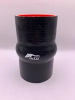 Mangote em Silicone Preto Reto com Hump de 2