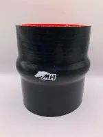 Mangote em Silicone Preto Reto com Hump de 3