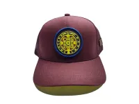 Ref: TH03 - Boné Texas Head Medalhão de São Bento Vinho