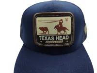 Ref: TH005 - Boné Texas Head Laço Comprido - Cor Azul Marinho - Foto 3