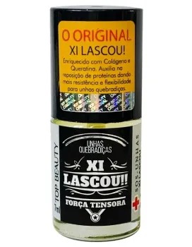 TOP BEAUTY - S.O.S Unhas - Base Xi Lascou com Colágeno e Queratina - Força Tensora - 7ml - Foto 2