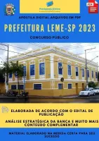 Apostila Pref Leme SP Fonoaudiólogo Prova 2023