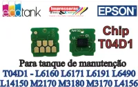 Chip Para Tanque De Manutenção T04D1 - L6160 L6171 L6191 L6490 L14150 M2170 M3180 M3170 L4156