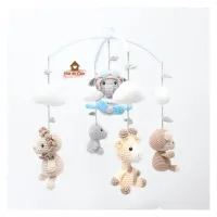 Móbile Safári + Nuvens - Com folhinhas - Elefante no Avião - Foto 2