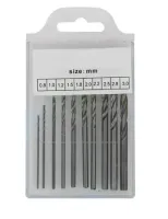 Kit de Brocas 0.8MM a 3MM p/ trabalhos manuais e Plastimodelismo - Foto 2