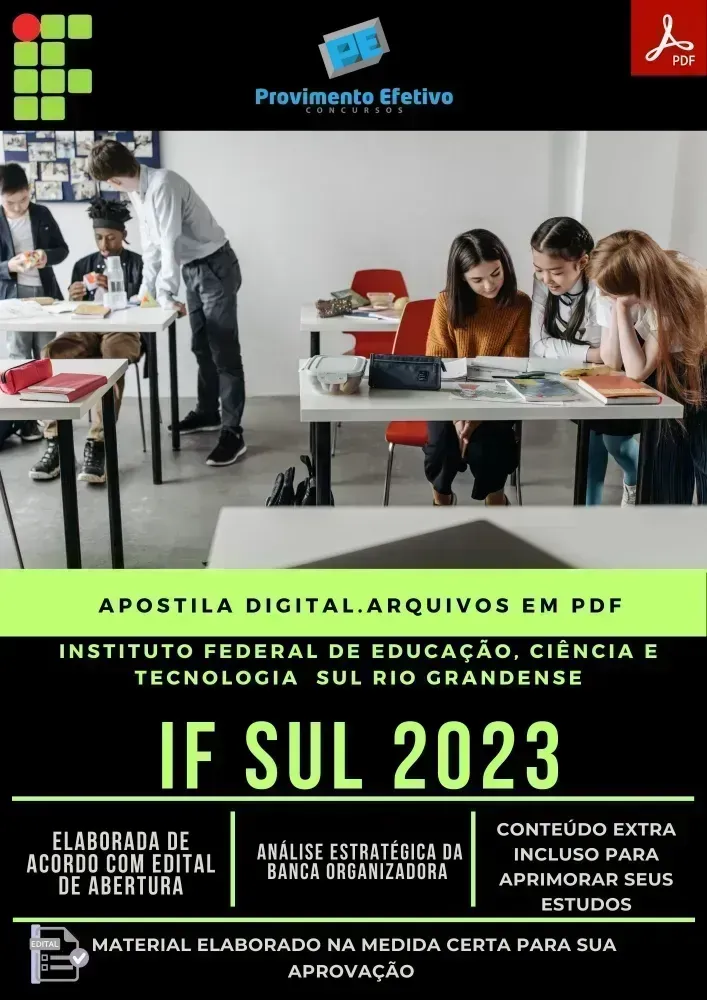 Apostila IFSUL Assistente Administração Prova 2023