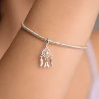 Berloque de Prata 950  - Filtro do Sonho 251186 - Foto 2