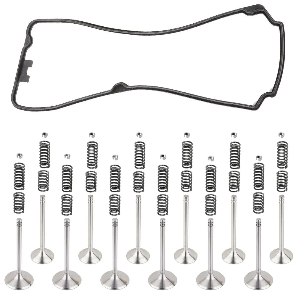 Kit completo de válvula de escape e admissão da cabeça do cilindro para seadoo rxt 215 230 255 260 2008-2019