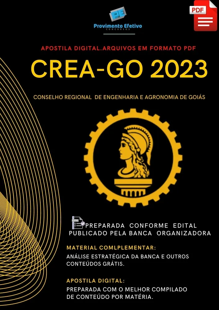 Apostila CREA GO Assistente Administrativo 2023 Imagem