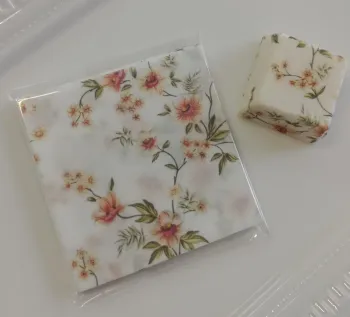 Papel Arroz Floral 0020  Decoupage Comestível