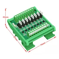 DRIVER INTERFACE 8 CANAIS 24VDC ENTRADA NPN OU PNP / SAÍDA PNP     - Foto 4