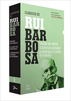 OS CLASSICOS DE RUI BARBOSA - BOX 3 LIVROS (PRODUTO NOVO)