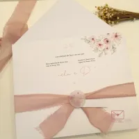 Convite especial com envelope bico - Foto 6