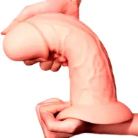 Pênis Realístico Curved Dildo 24 x 6,5cm com Ventosa - 6277 - Foto 2