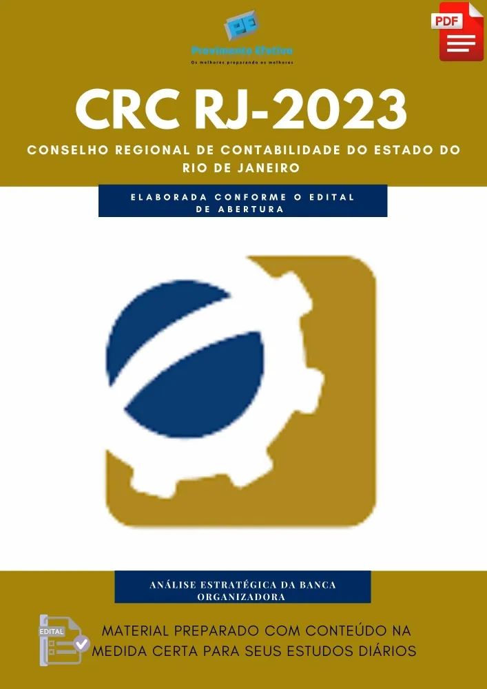 Apostila CRC RJ Ano 2023 