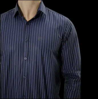 Camisa social confort Algodão Egípcio fio 80