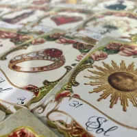 Baralho Lenor-Rosas - Baralho Cigano das Rosas - Foto 6
