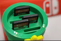 Suporte Para Nintendo Switch Dock Tema Super Mario Warp Pipe com Pezinhos de Borracha - Foto 6