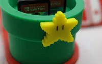 Suporte Para Nintendo Switch Dock Tema Super Mario Warp Pipe com Pezinhos de Borracha - Foto 7