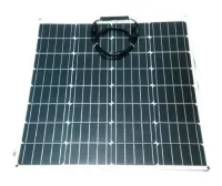 Kit 2 Painéis Solar Fotovoltaico Flexivel 160w (2x80w) + Controlador PWM + Conector - Foto 4