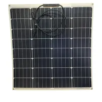 Kit 2 Painéis Solar Fotovoltaico Flexivel 160w (2x80w) + Controlador PWM + Conector - Foto 6