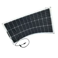 Kit 1 Painel Solar Fotovoltaico Flexivel 100w + PWM 20a + MC4 - Foto 3