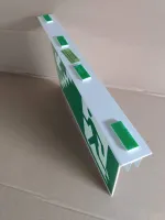 Placa S9 Esc.Desc.ESQ|Cód:059|PVC 2mm|FOTOLUMINESCENTE Frente |30x17| TETO - Foto 4