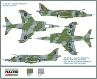 Avião Harrier GR3 Kit Italeri 1/72 Falklands War - Foto 2