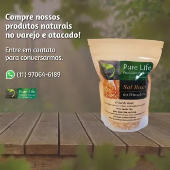   PROMOÇÃO DE ANIVERSÁRIO DE 11 ANOS - Sal Rosa do Himalaia -  1kg - Foto 2