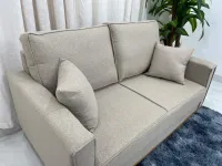 Sofá 2 lugares  Living Bela Slim 1.40m linho super promoção - Foto 10