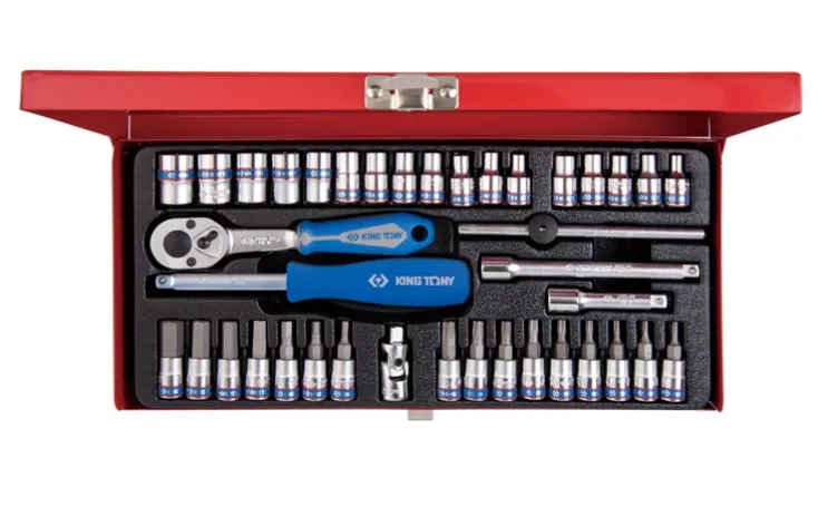 Jogo Soquete Sextavado E Torx De 1/4 39pcs 2539mr King Tony