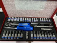 Jogo Soquete Sextavado E Torx De 1/4 39pcs 2539mr King Tony - Foto 3