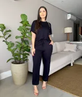 CONJUNTO BÁSICO JOGGER -VERDE G - Foto 9