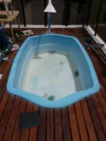 Consertos manutenção reparos e repintura de piscinas de fibra de vidro em Belo Horizonte MG - Foto 7