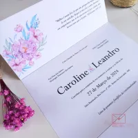 Convite Com perola - Foto 4
