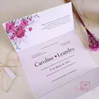 Convite Floral - Foto 5