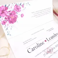 Convite Floral - Foto 7